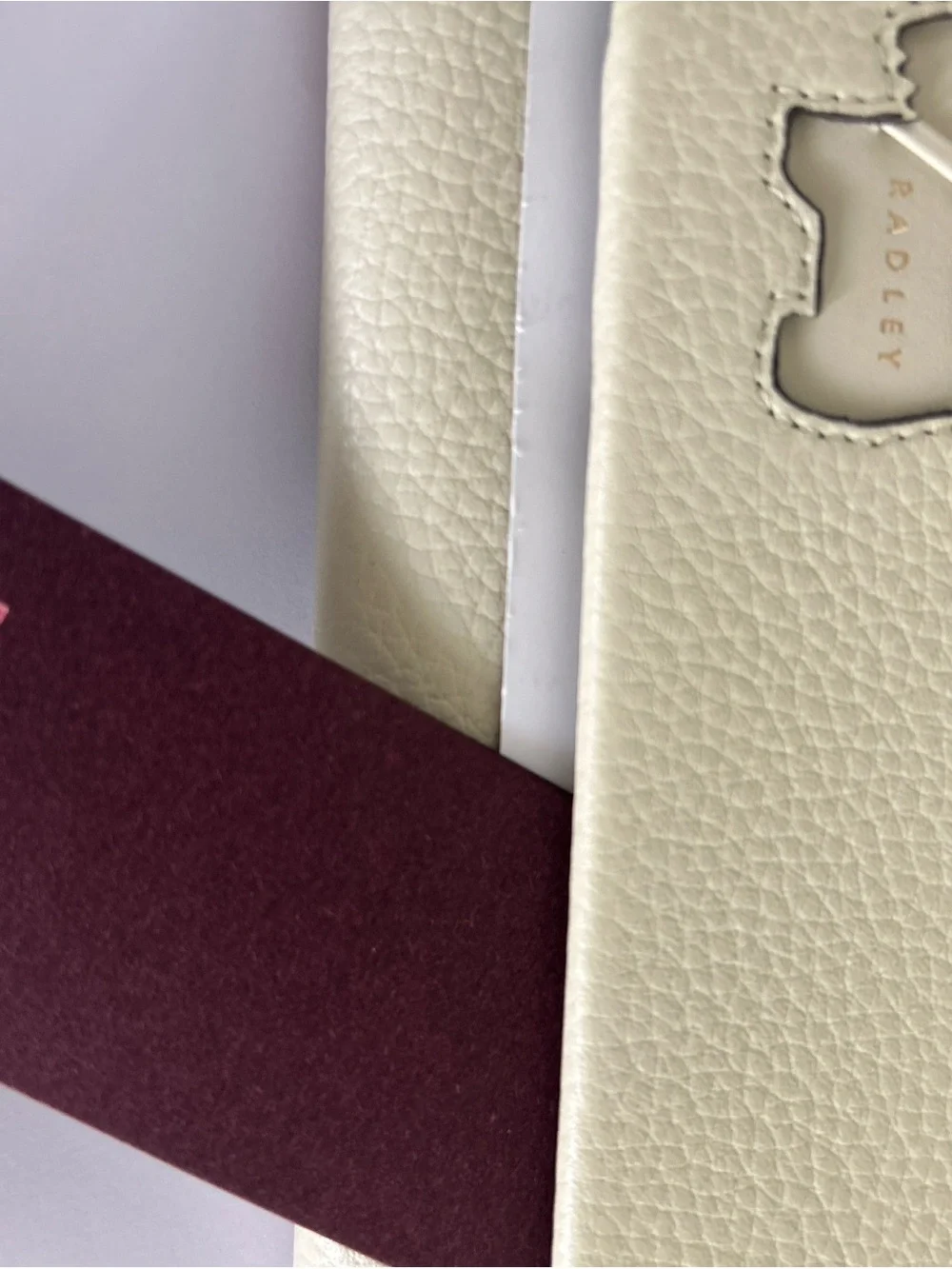RADLEY LONDON Cream Leather Long Wallet